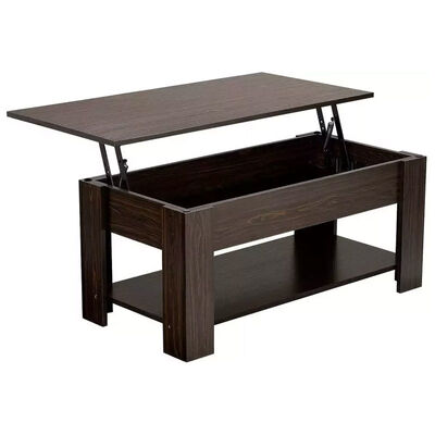 Multifunctional Lift Top Luxury Coffee Table Square Tea Center Table