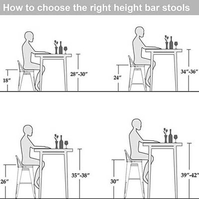 Restaurant High Bistro Table And Stools Outdoor Modern Black Metal Stackable Style