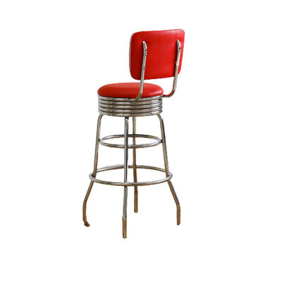 American Design Metal Frame Bar Stools Industrial 50'S Customize