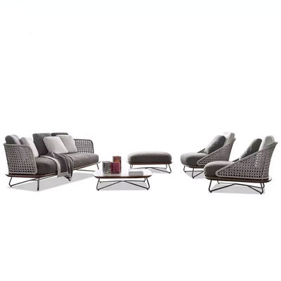 Waterproof Outside Lounge Garden Sofa Sets Luxury Outdoor Patio Furniture