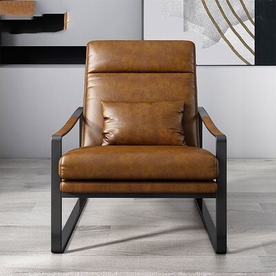 Recliner Sofa Single Seater Armchair Leather Lounge Chaise Fabric
