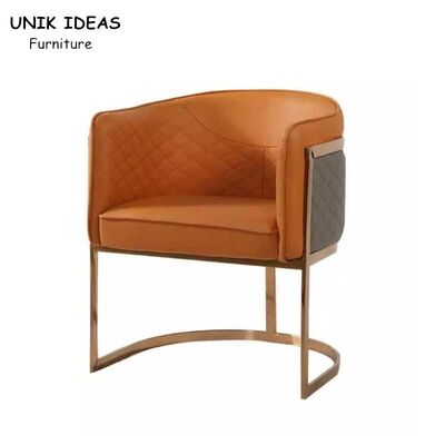 Хорошая цена Итальянская постмодернистская роскошная нога нержавеющей стали кресла гостиной онлайн