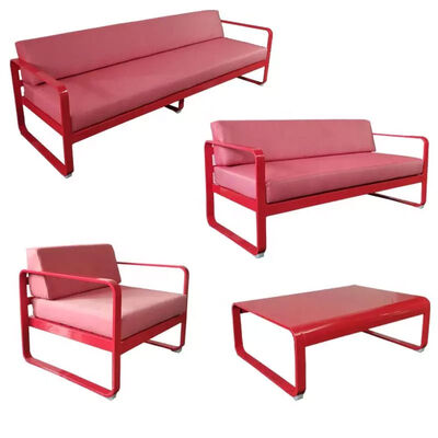 Хорошая цена Пляж Seater софы 2 патио сада на открытом воздухе ротанга мебели плетеный устанавливает популярный онлайн