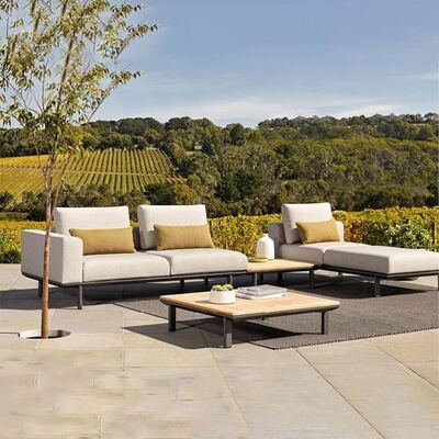 Хорошая цена Modern Garden Outdoor Furniture Sofa Outdoor Sofa Set Leisure Creative Outdoor Furniture Set онлайн