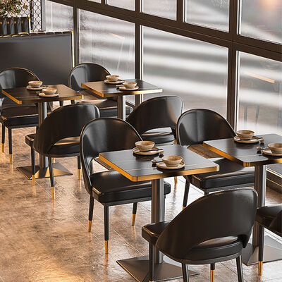 Хорошая цена Dining Sofa Seating Commercial Pub Hookah Lounge Restaurant Booth Sofa  Restaurant Table Chairs Set онлайн