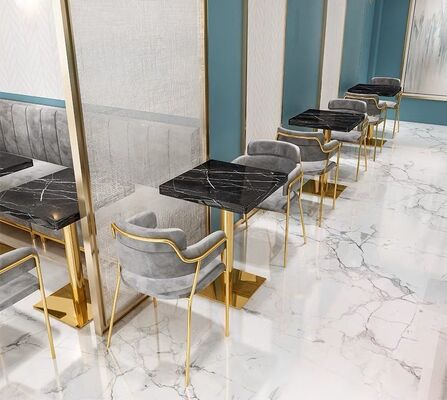 Хорошая цена Velvet Design Commercial Pub Hookah Lounge Dining Coffee Booth Sofa and Restaurant Table Chairs Set for Sale онлайн