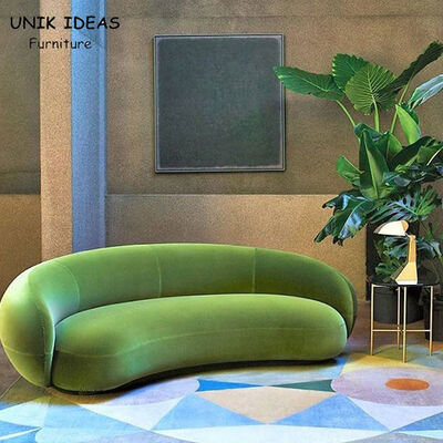 Хорошая цена Полумесяц сформировал секционное кресло живущей комнаты устанавливает с будочкой 160cm Recliners длинной онлайн