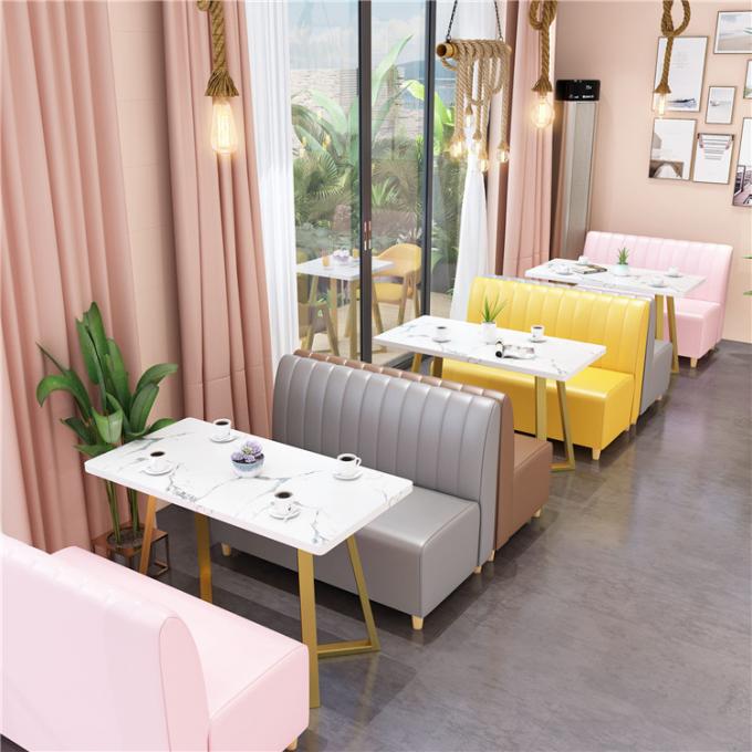 Наборы софы и таблицы будочки ресторана серии нового дизайна современные