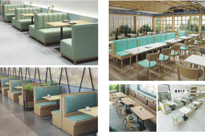 Посадочные места будочки софы мебели ресторана Foshan оптовые современные